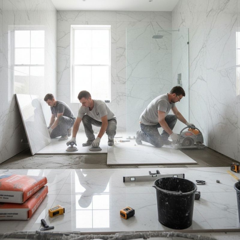 Stone Floor Installation in Kansas City, KS